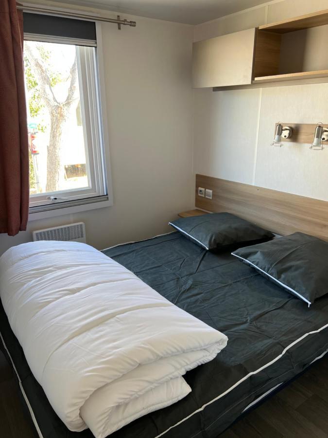 Mobilhome Vias Plage Dans Camping Exterior foto